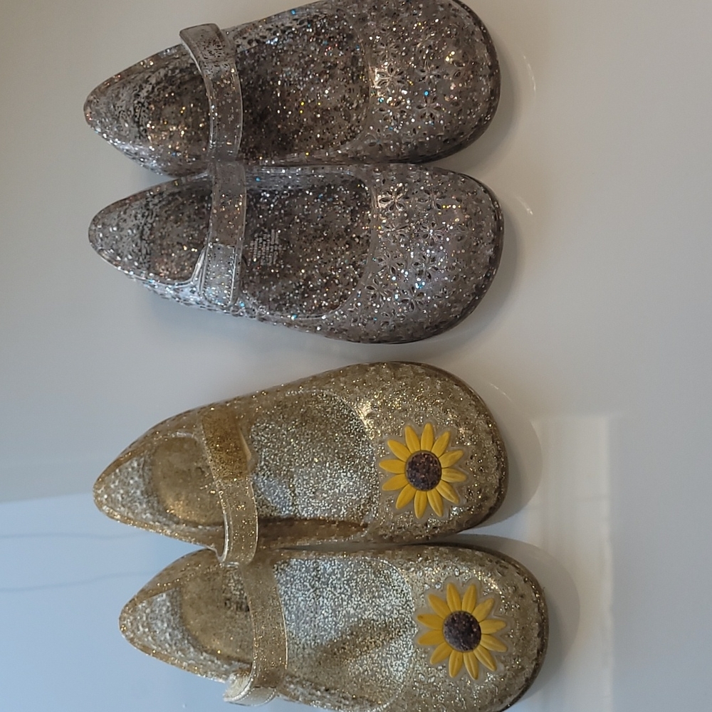 Little Girls Jelly Shoe Lot Size 9
